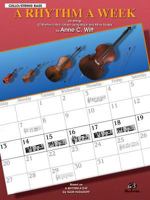 A Rhythm a Week: Cello/String Bass 0769259286 Book Cover