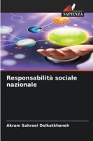 Responsabilità sociale nazionale (Italian Edition) 620075425X Book Cover