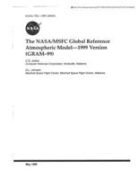The NASA/Msfc Global Reference Atmospheric Model: 1999 Version, Gram-99 1723987190 Book Cover