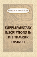 Supplementary Inscriptions In The TUMKUR DISTRICT 9370715061 Book Cover