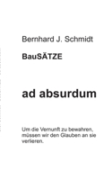 ad absurdum (German Edition) 3751937463 Book Cover