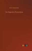 On Digestive Proteolysis 373404197X Book Cover