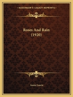 Roses and Rain 0548564337 Book Cover
