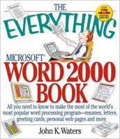 The Everything Microsoft Word 2000 Book 1580623069 Book Cover
