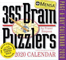 Mensa 365 Brain Puzzlers Page-A-Day Calendar 2020 1523506563 Book Cover