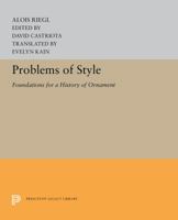 Problems of Style 0691655162 Book Cover