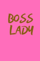 Boos Lady: Pink D�cor Motivational Journal, Notebook, Diary for Women Hustlers and Entrepreneurs - With Inspirational Quote Area in 120 pages - Ruled Lined Pages Edition 1676866663 Book Cover