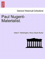 Paul Nugent Materialist 1010343688 Book Cover