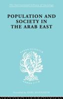 Populatn Soc Arab East Ils 68 0415863317 Book Cover