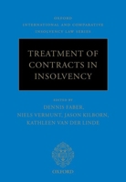 Treatment of Contracts in Insolvency 0199668361 Book Cover