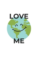 Love Me: Graph Paper Notebook 6x9 inches with 120 pages 1706540124 Book Cover