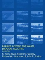 Barrier Systems for Waste Disposal Facilities 0419226303 Book Cover