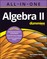 Algebra II All-in-One For Dummies 1119896266 Book Cover