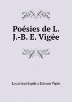 Poesies de L. J.-B. E. Vigee 5518947305 Book Cover