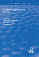 Gender Perceptions and the Law 1138316415 Book Cover