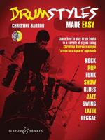 Drum Styles Made Easy [With CD (Audio)] 0851625711 Book Cover