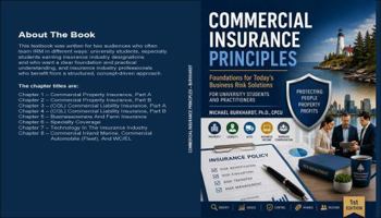 COMMERCIAL INSURANCE PRINCIPLES: For University Students and Practitioners B0H6PY5ZG5 Book Cover