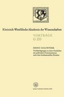 Voruberlegungen zu einer Geschichte des politischen Protestantismus nach dem konfessionellen Zeitalter (Geisteswissenschaften, Vortrage / Rheinisch-Westfalische Akademie der Wissenschaften) 3531072536 Book Cover