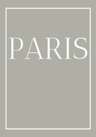 Paris: A colorful decorative book for coffee tables, end tables, bookshelves and interior design styling | Stack city books to add decor to any room. ... or as a gift for interior design savvy people 1713227169 Book Cover
