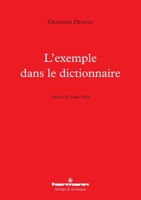 L'exemple dans le dictionnaire (HR.VERTIG.LANGU) (French Edition) B09B1DNXQB Book Cover