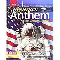 Holt American Anthem: TEACHERS EDITION 2007 Edition 0030994551 Book Cover