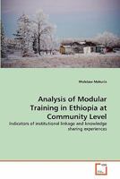 Analysis of Modular Training in Ethiopia at Community Level 3639259289 Book Cover