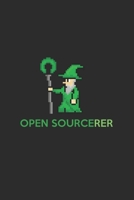 Open Source Notebook: Open Sourcerer / 6x9 Inches / 120 sites / Ruled Paper 1700126814 Book Cover