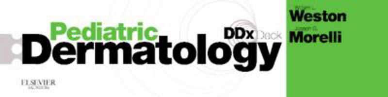 Pediatric Dermatology DDX Deck E-Book 0323396291 Book Cover