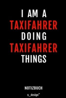 Notizbuch f�r Taxifahrer: Originelle Geschenk-Idee [120 Seiten gepunktet Punkte-Raster blanko Papier] 1710111232 Book Cover