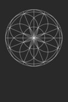 sacred geometry seed of life: 6" x 9" dotted grid blank 120 pages, bullet journal, notebook or diary 1691759287 Book Cover