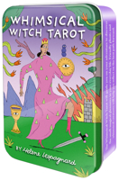 Whimsical Witch Tarot in a Tin: Colorful 78-Card Tarot Deck in a Charming Keepsake Tin, Vibrant Comic Book Style Art, Fun For All Ages, Includes Booklet. 1646712641 Book Cover