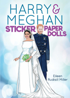 Harry  Meghan Sticker Paper Dolls 0486834034 Book Cover