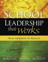 School Leadership That Works: From Research to Results 1416602275 Book Cover