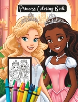Princess Coloring Book B0CD114N5X Book Cover
