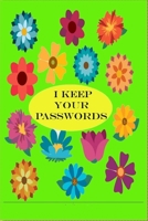 I keep your passwords B084NXC2XL Book Cover