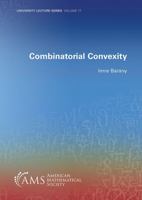 Combinatorial Convexity 1470467097 Book Cover