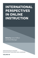 International Perspectives in Online Instruction (Innovations in Higher Education Teaching and Learning) 1800436734 Book Cover