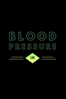 Blood Pressure Log: Tracker 1654346942 Book Cover