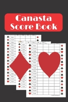 Canasta Score book: Canasta Score Sheet Book Scorebook of 120 Score Sheet Pages For Canasta Games Canasta for ScoreKeeping Canasta Scoring record notepad Canasta Score Book card gifts for Canasta play 1676638407 Book Cover