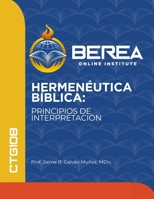 Hermenéutica bíblica: Principios de interpretación (Spanish Edition) B0H11785TX Book Cover