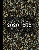 2020-2024 Five Year Monthly Planner: 60 Monthly Calendars with Monthly Focus, Goals, and To-Do List 167598672X Book Cover