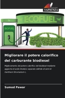 Migliorare il potere calorifico del carburante biodiesel (Italian Edition) 620798059X Book Cover