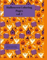Awesome Halloween coloring book 1312518847 Book Cover