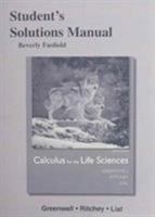 Student's Solutions Manual for Calculus for the Life Sciences 0321963830 Book Cover