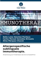 Allergenspezifische sublinguale immuntherapie. (German Edition) 6208226635 Book Cover