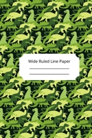 Camouflage Art Theme Wide Ruled Line Paper 1653022957 Book Cover