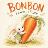 Bonbon Learns to Share: A Heartwarming Bunny Story About Kindness, Friendship, and Sharing for Kids Ages 3–7 (The Bonbon Adventures) B0H7BVVJTM Book Cover