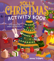 Jolly Christmas Activity Book: Games & Puzzles Packed with Festive Fun! 1398856452 Book Cover
