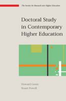 Doctoral Study in Contemporary Higher Education 0335214738 Book Cover