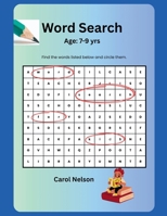 Kid's Word Search . Age: 7- 9 yrs B0F68W8P3D Book Cover